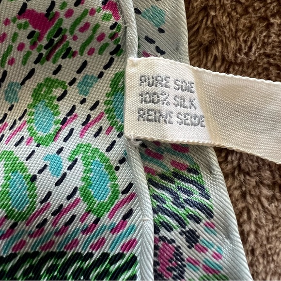 Vintage Christian Dior Silk Scarf - Picture 8 of 10